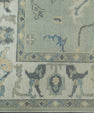 Turkish Oushak Rug 6'1" x 8'11" #17113