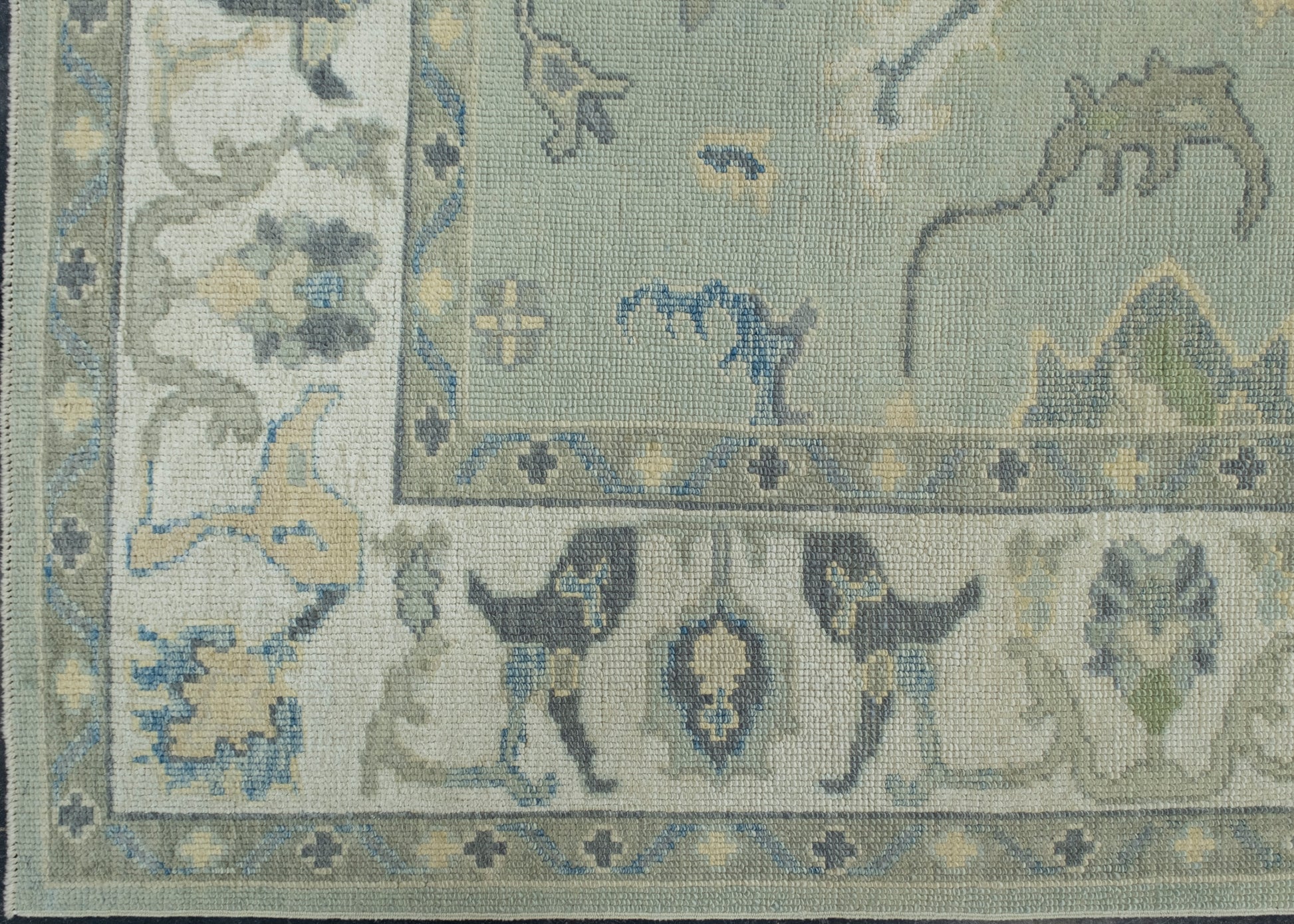 Turkish Oushak Rug 6'1" x 8'11" #17113