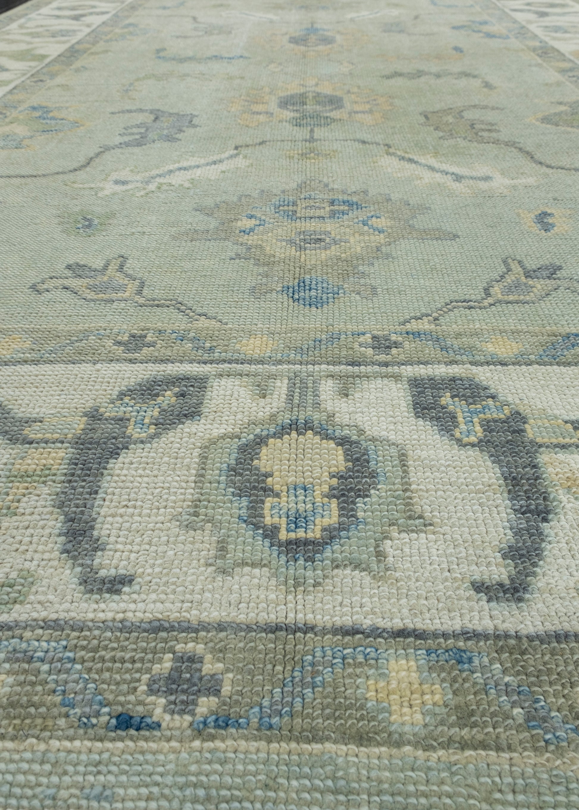 Turkish Oushak Rug 6'1" x 8'11" #17113