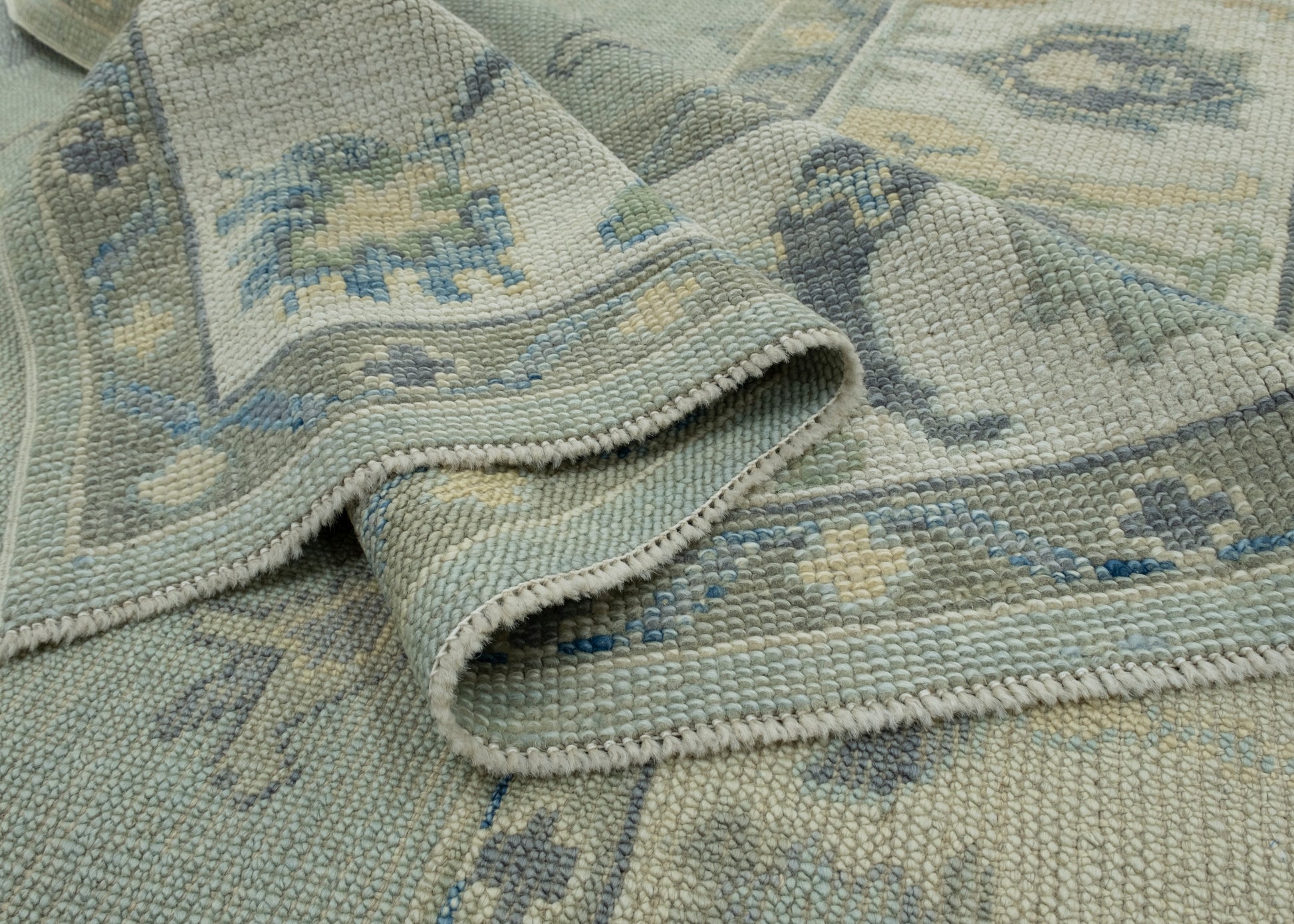 Turkish Oushak Rug 6'1" x 8'11" #17113