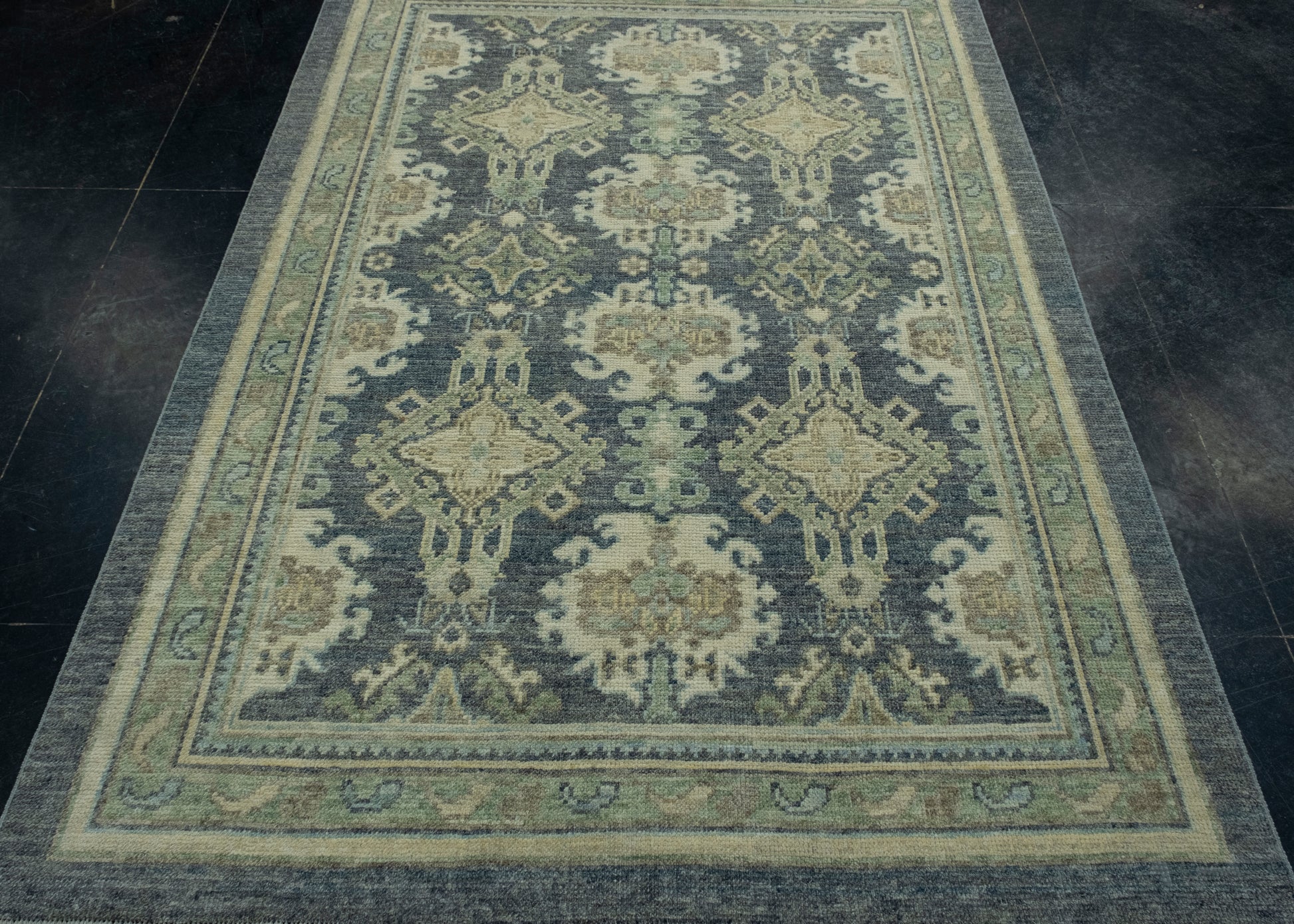 Turkish Oushak Rug 4'11" x 7' #17342
