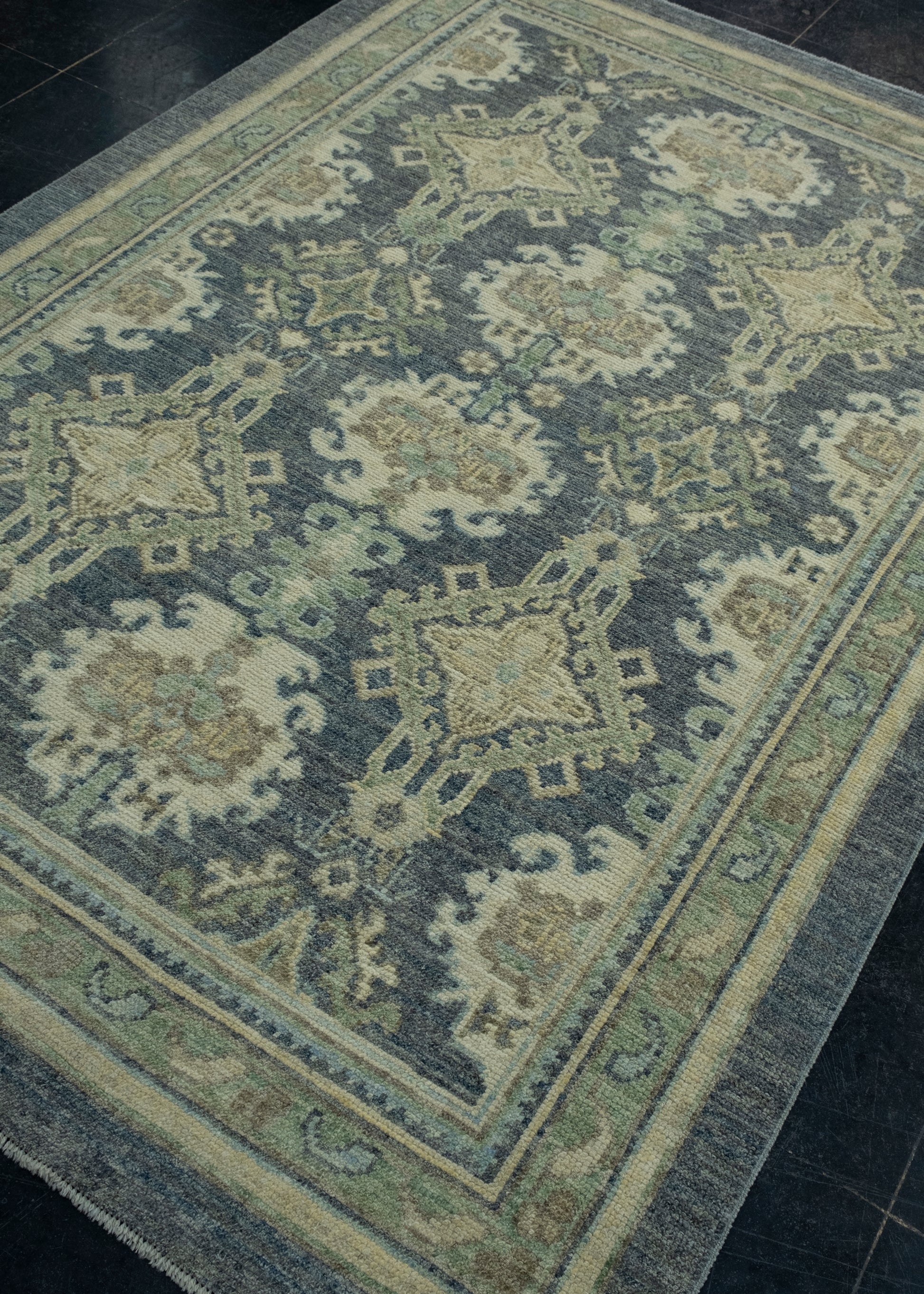 Turkish Oushak Rug 4'11" x 7' #17342
