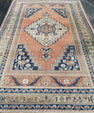 Turkish Vintage Rug 5'7" x 9' #17100