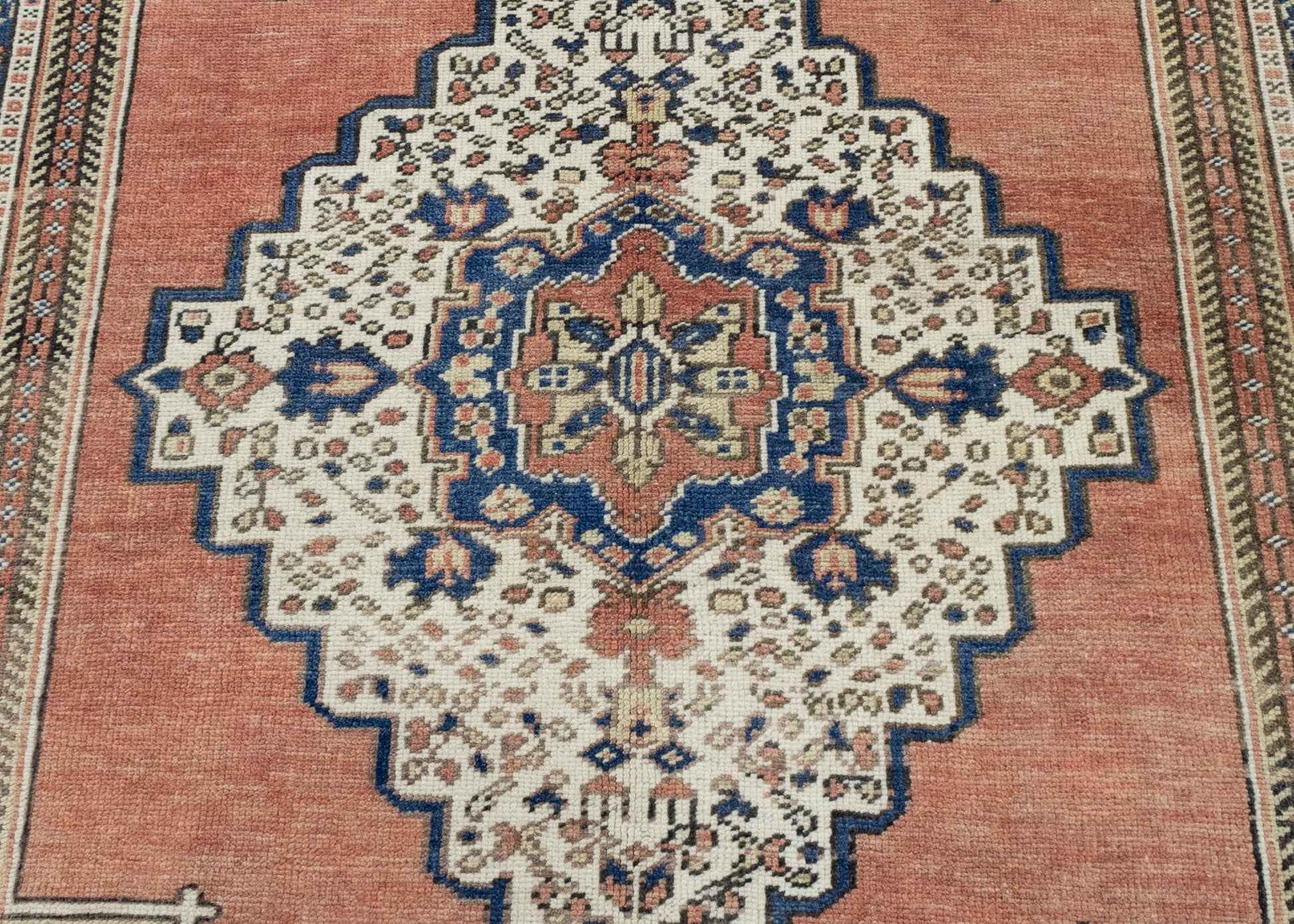 Turkish Vintage Rug 5'7" x 9' #17100