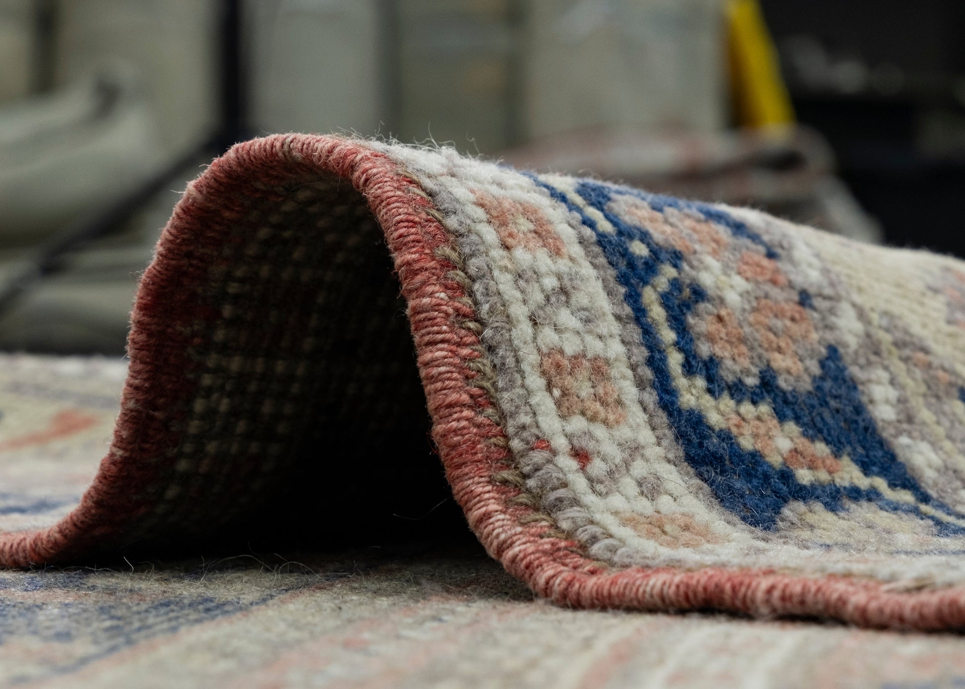 Turkish Vintage Rug 5'7" x 9' #17100