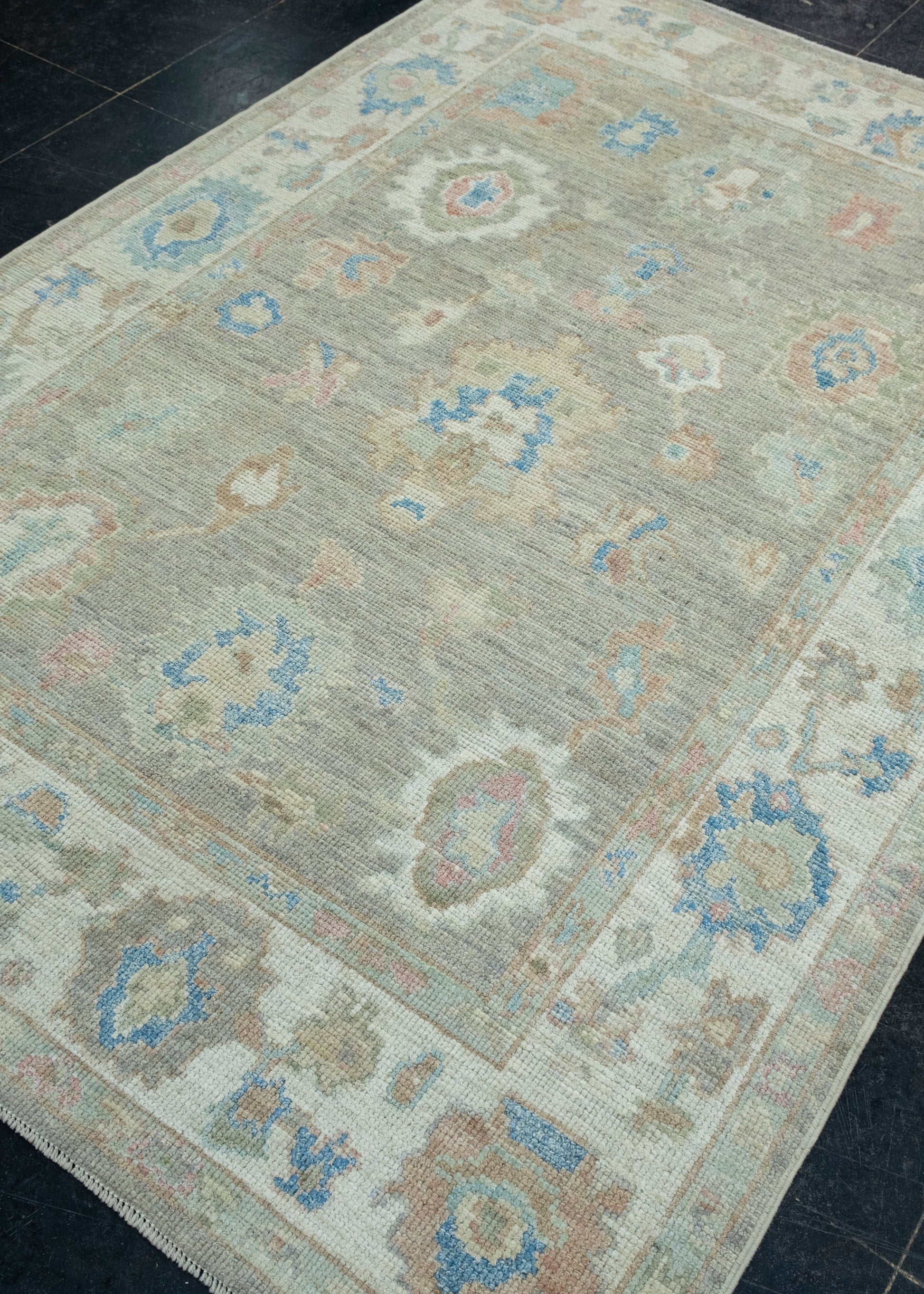 Turkish Oushak Rug 5' x 7' #17960