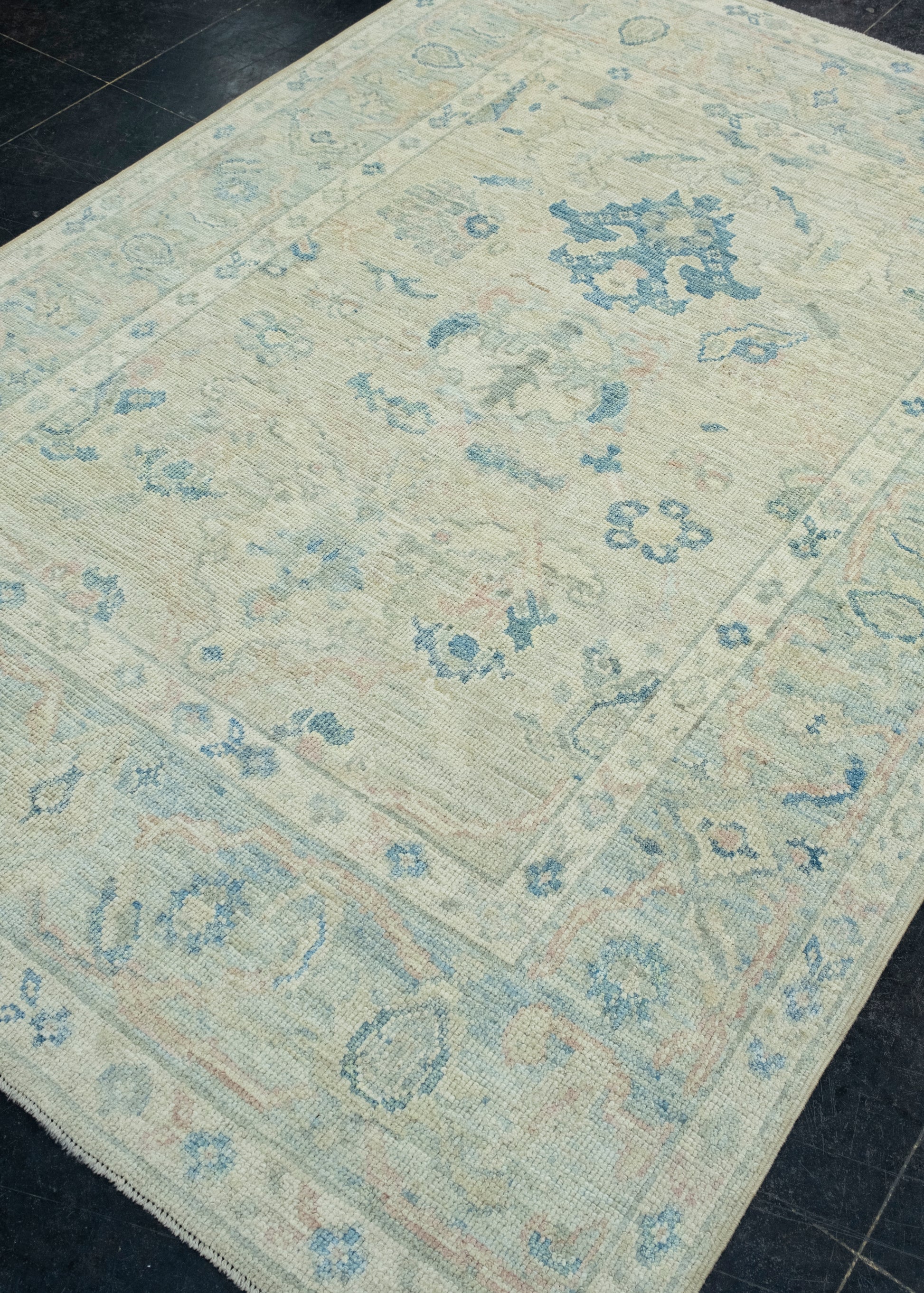 Turkish Oushak Rug 5' x 7' #17895