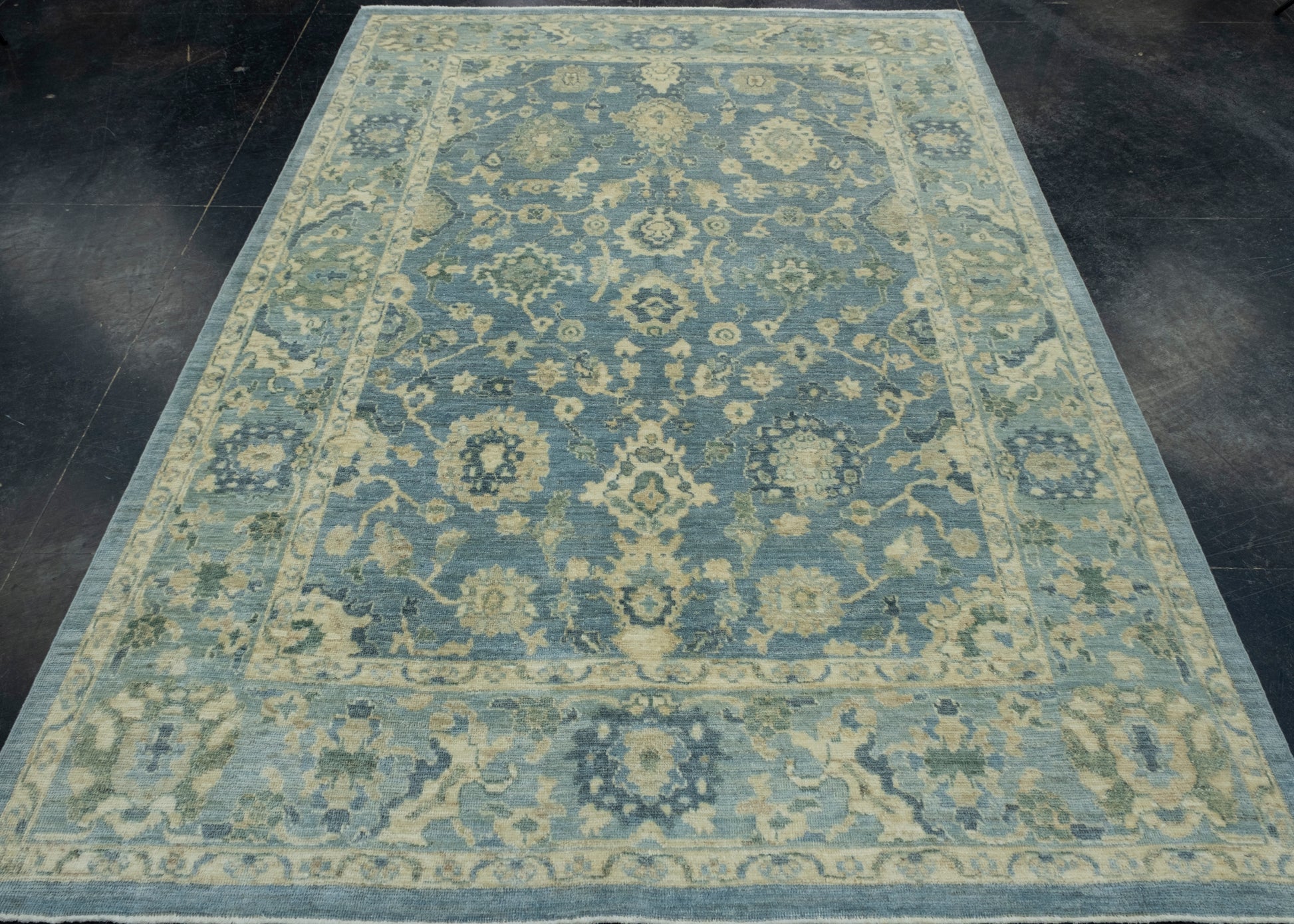 Turkish Oushak Rug 5'7" x 7'10" #17187