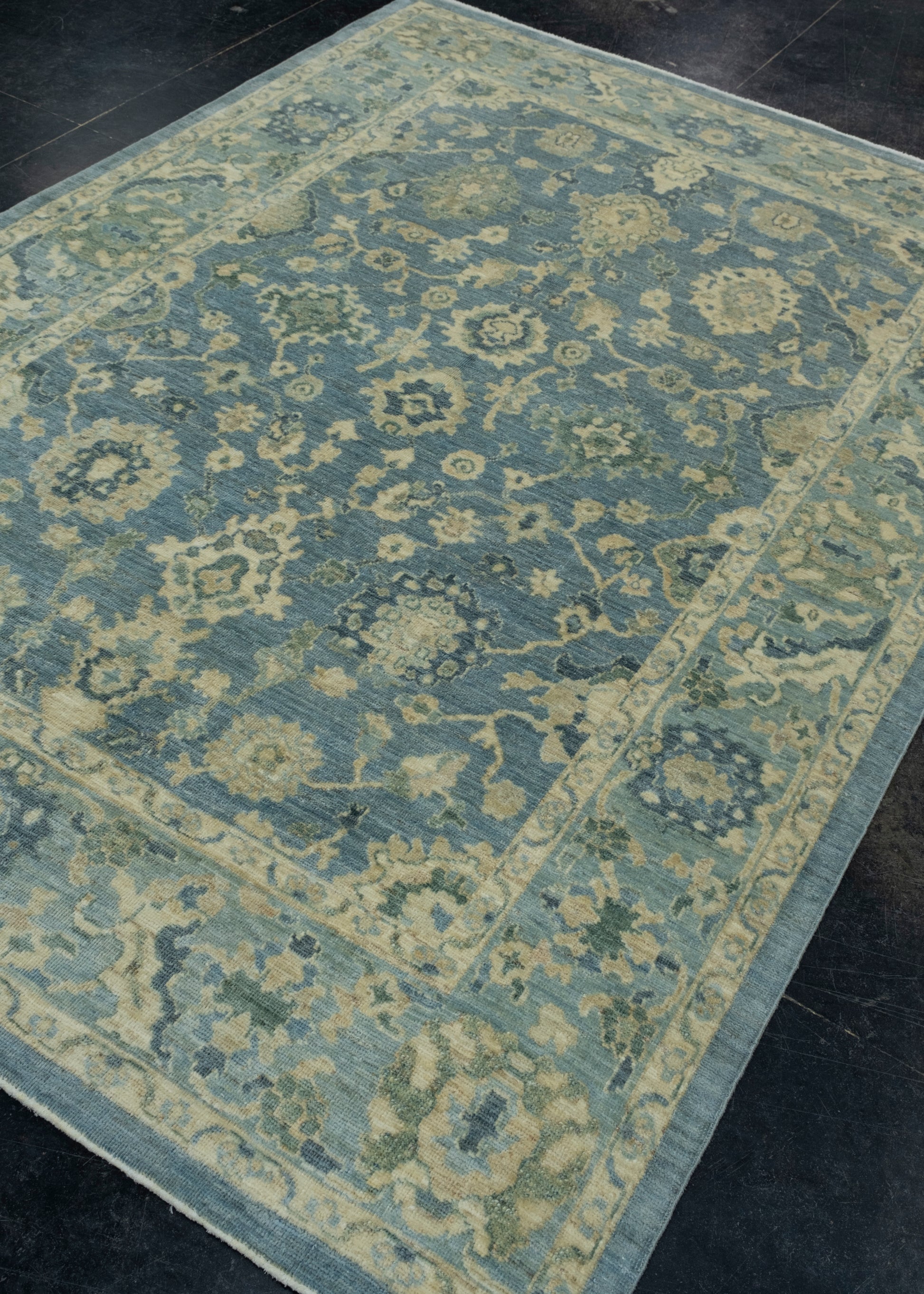 Turkish Oushak Rug 5'7" x 7'10" #17187