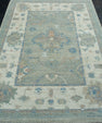 Turkish Oushak Rug 5' x 6'11" #17885