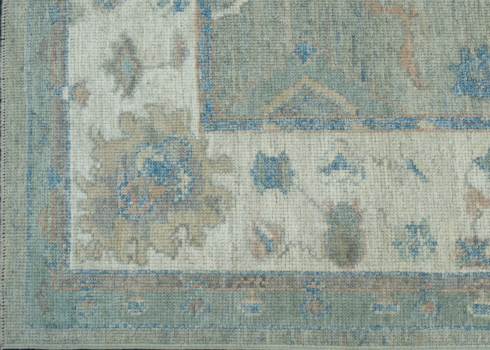 Turkish Oushak Rug 5' x 6'11" #17885