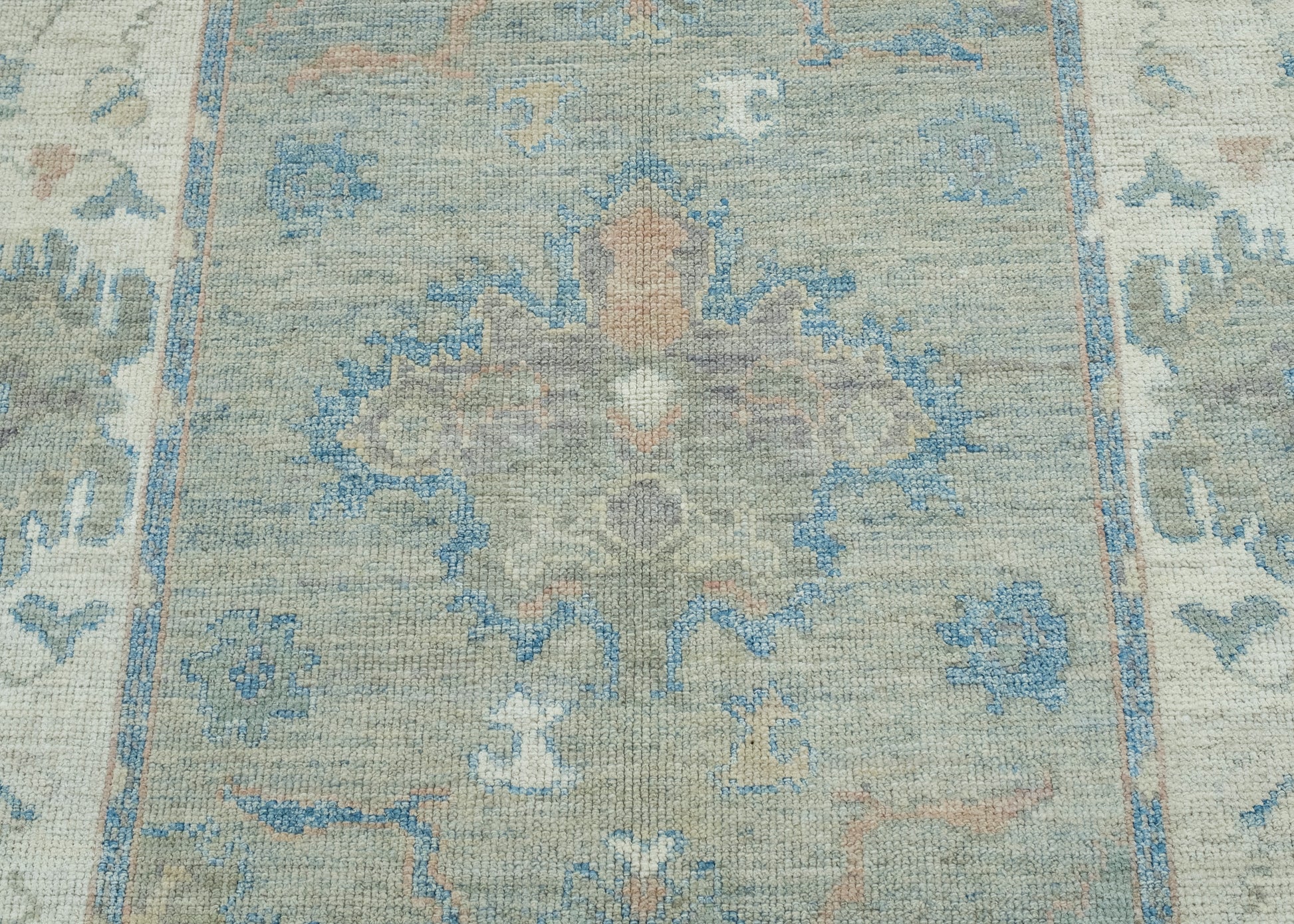 Turkish Oushak Rug 5' x 6'11" #17885