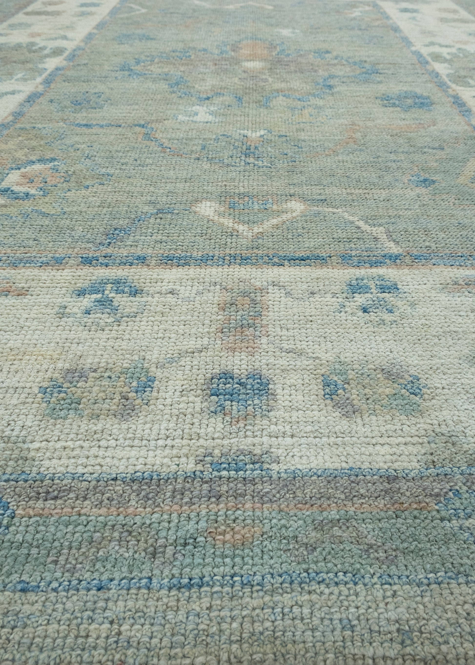 Turkish Oushak Rug 5' x 6'11" #17885