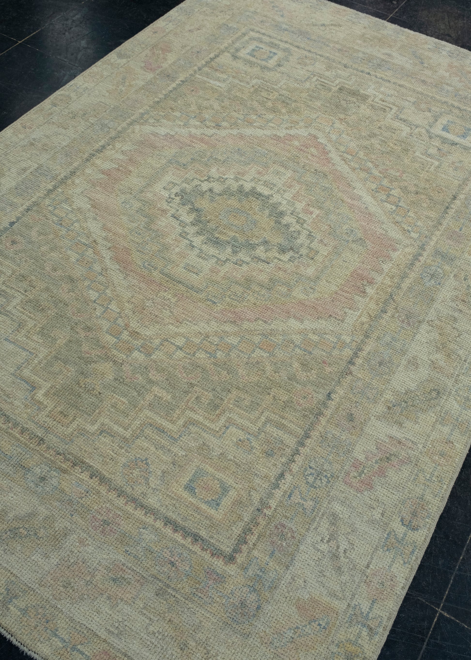 Turkish Oushak Rug 4'10" x 7'3" #17298