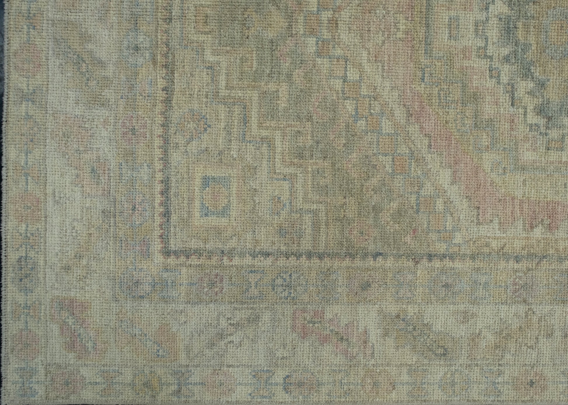 Turkish Oushak Rug 4'10" x 7'3" #17298