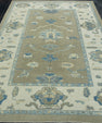Turkish Oushak Rug 6'2" x 8'7" #17038