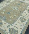 Turkish Oushak Rug 6'2" x 8'7" #17038
