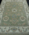 Turkish Oushak Rug 5' x 7' #17957