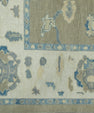 Turkish Oushak Rug 6'2" x 8'7" #17038