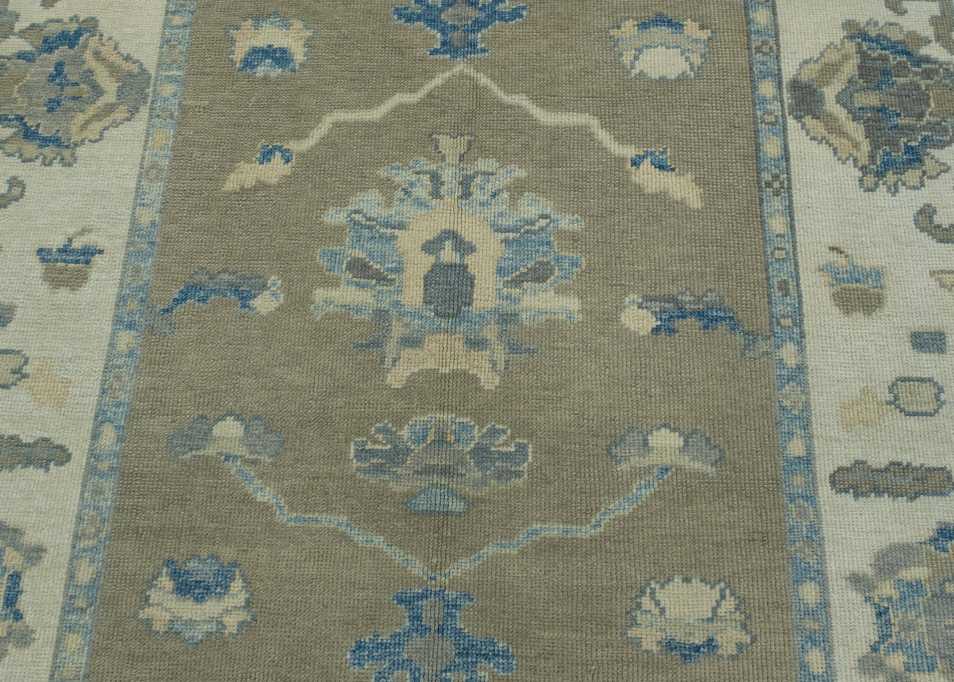 Turkish Oushak Rug 6'2" x 8'7" #17038