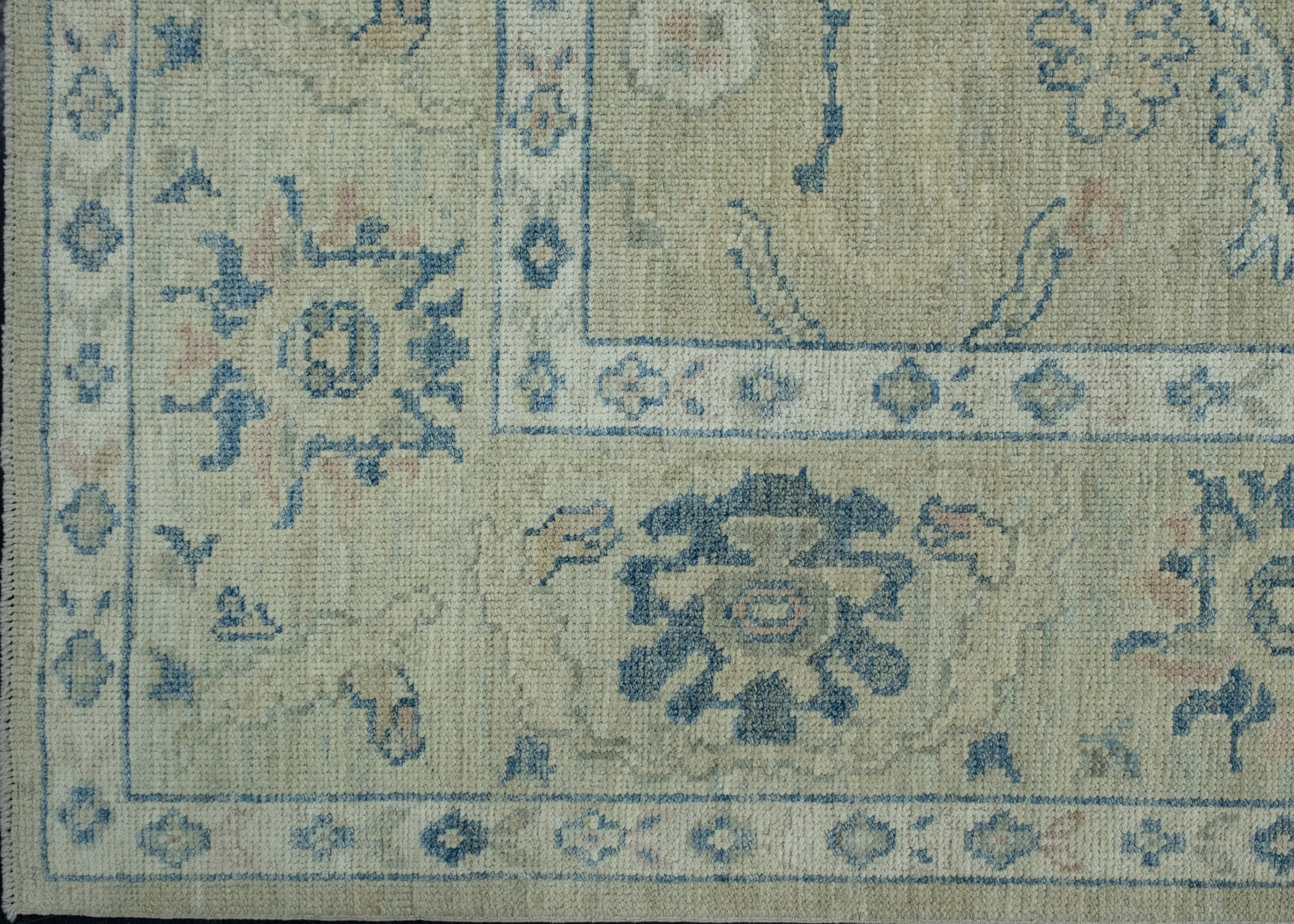 Turkish Oushak Rug 5'1" x 7' #17869