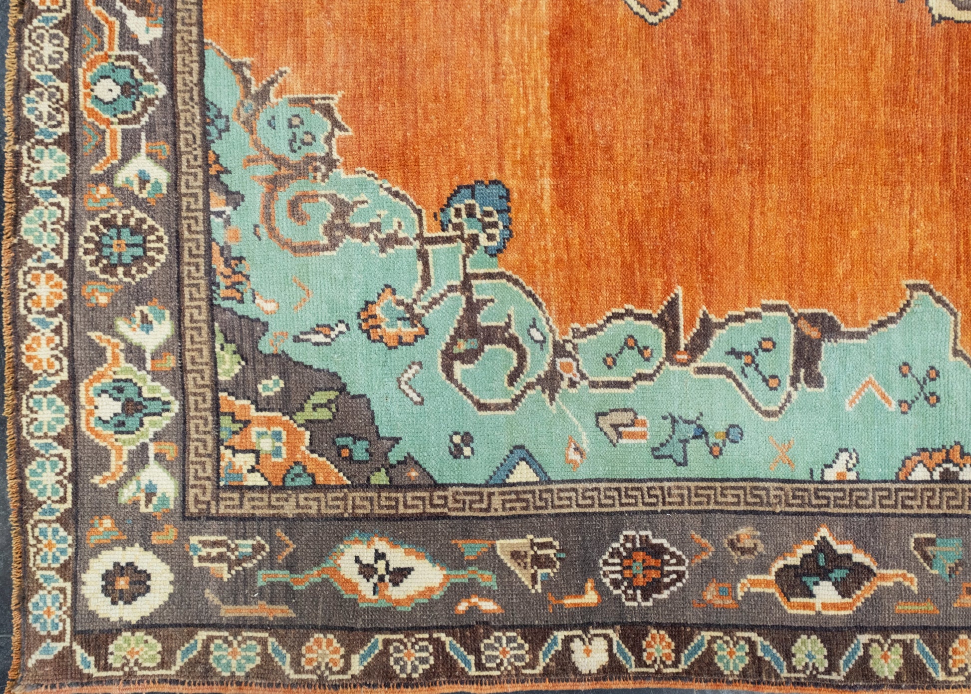 Turkish Vintage Rug 5'9" x 9'7" #17705