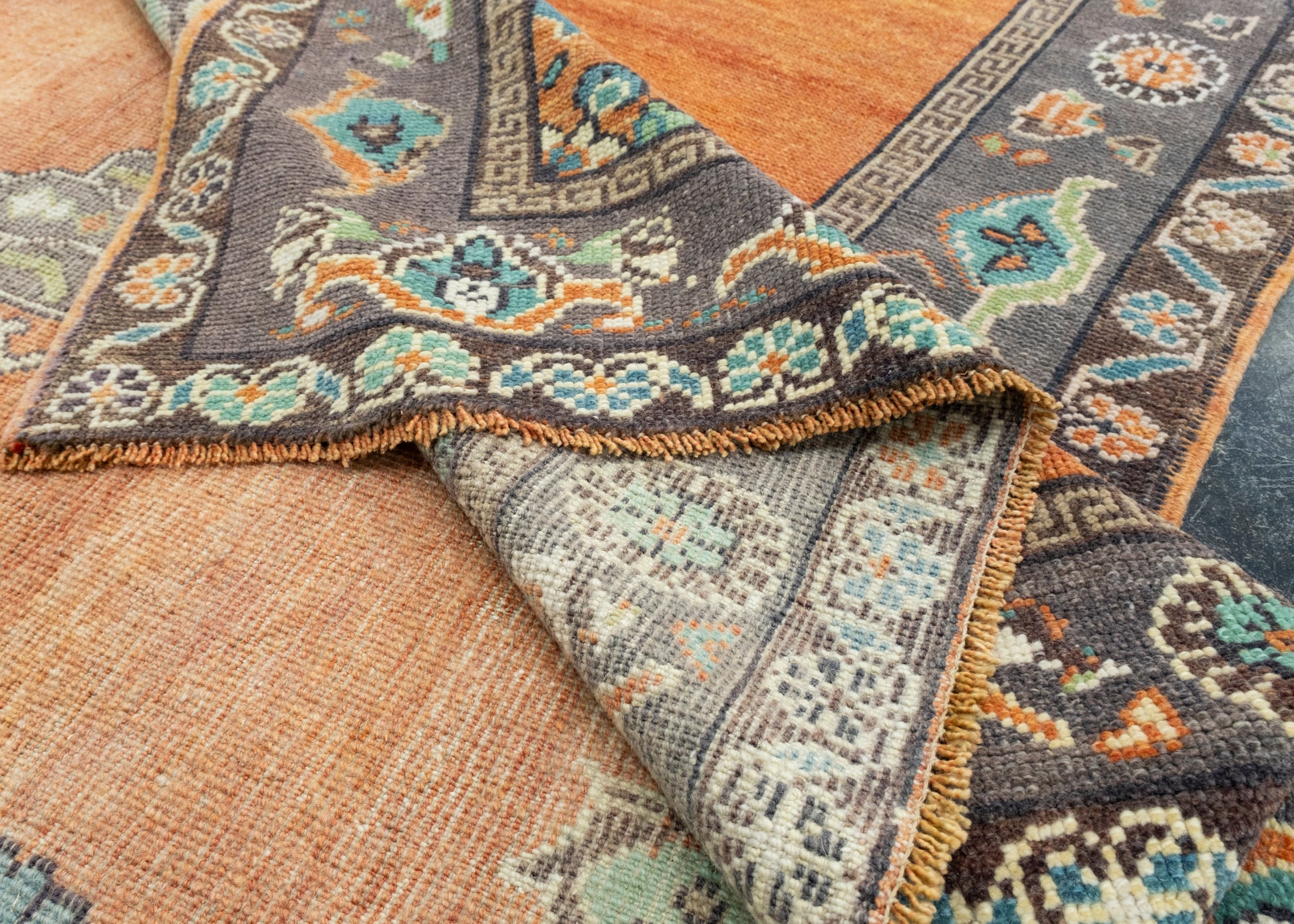 Turkish Vintage Rug 5'9" x 9'7" #17705