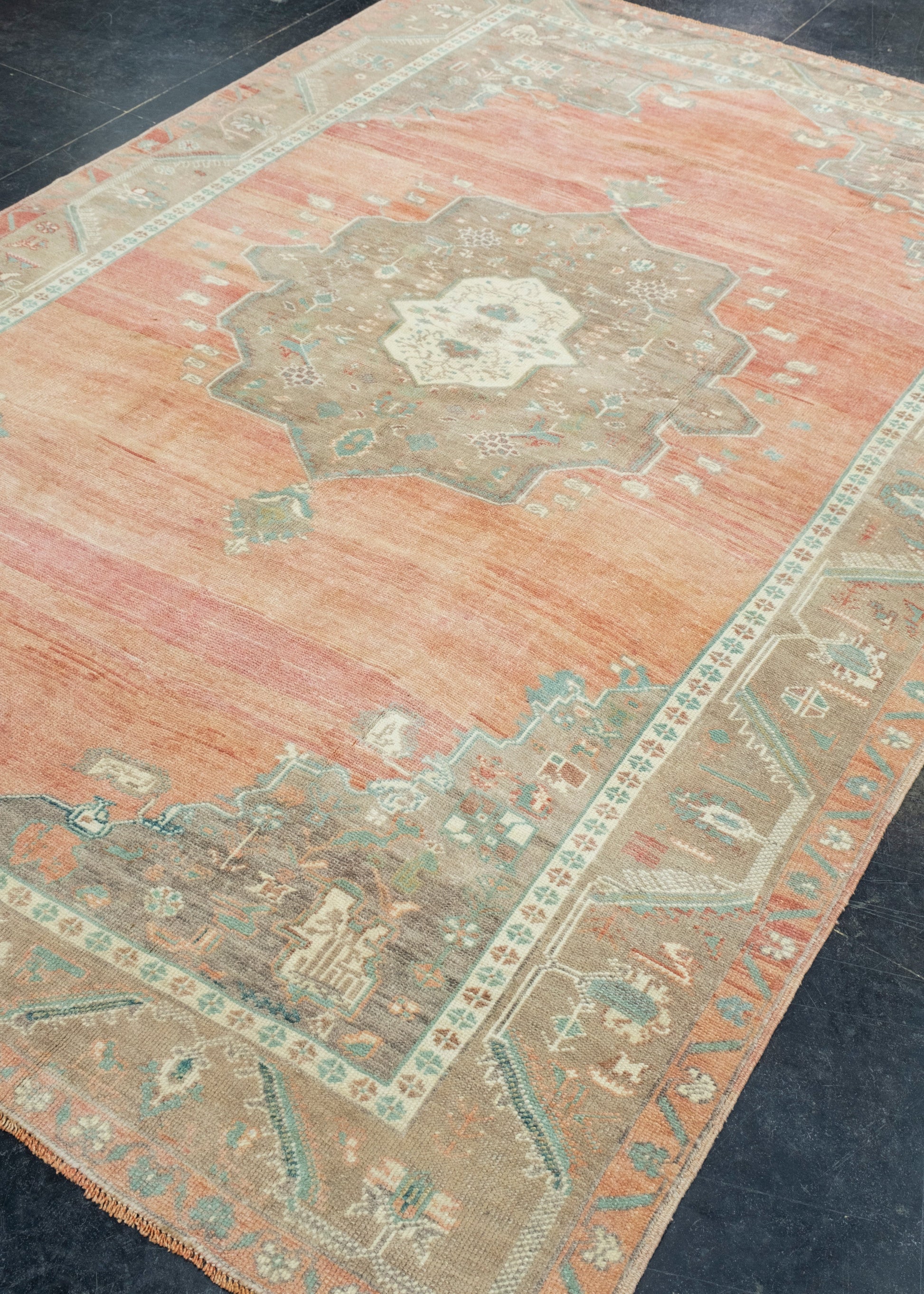 Turkish Vintage Rug 6' x 8'9" #17703