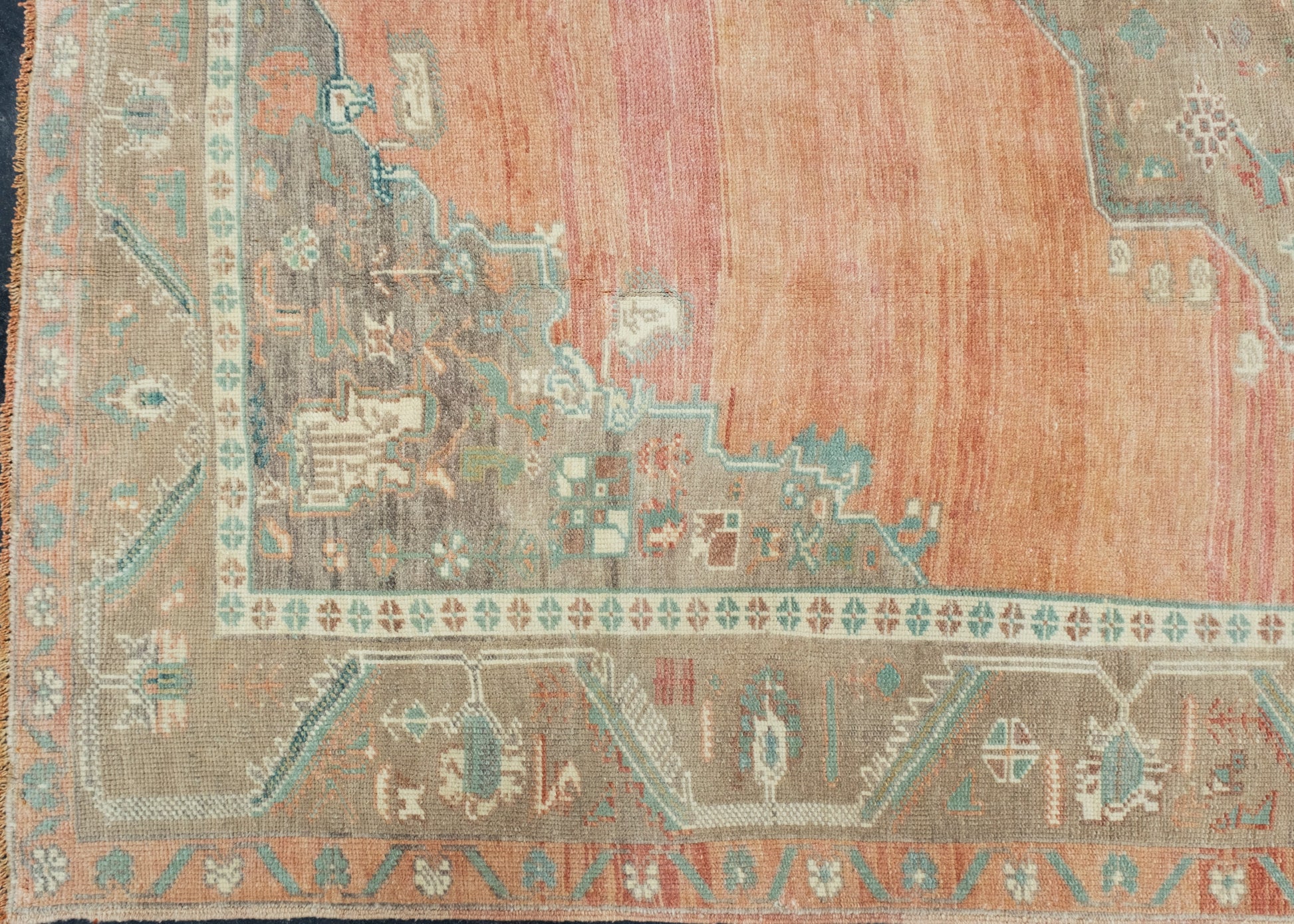 Turkish Vintage Rug 6' x 8'9" #17703