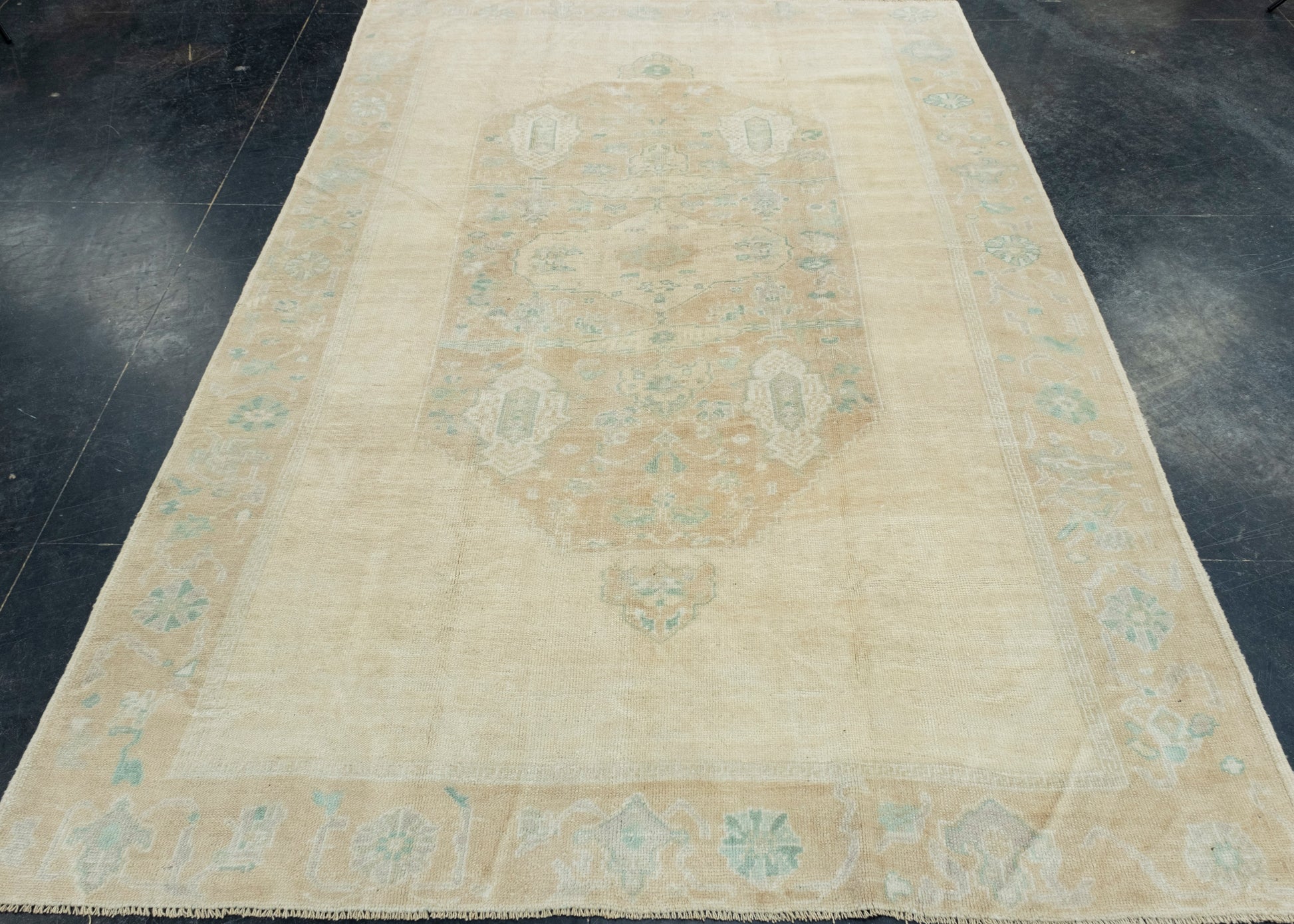 Turkish Vintage Rug 5'7" x 8'2" #17702