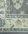 Turkish Oushak Rug 4'2" x 5'2" #17160