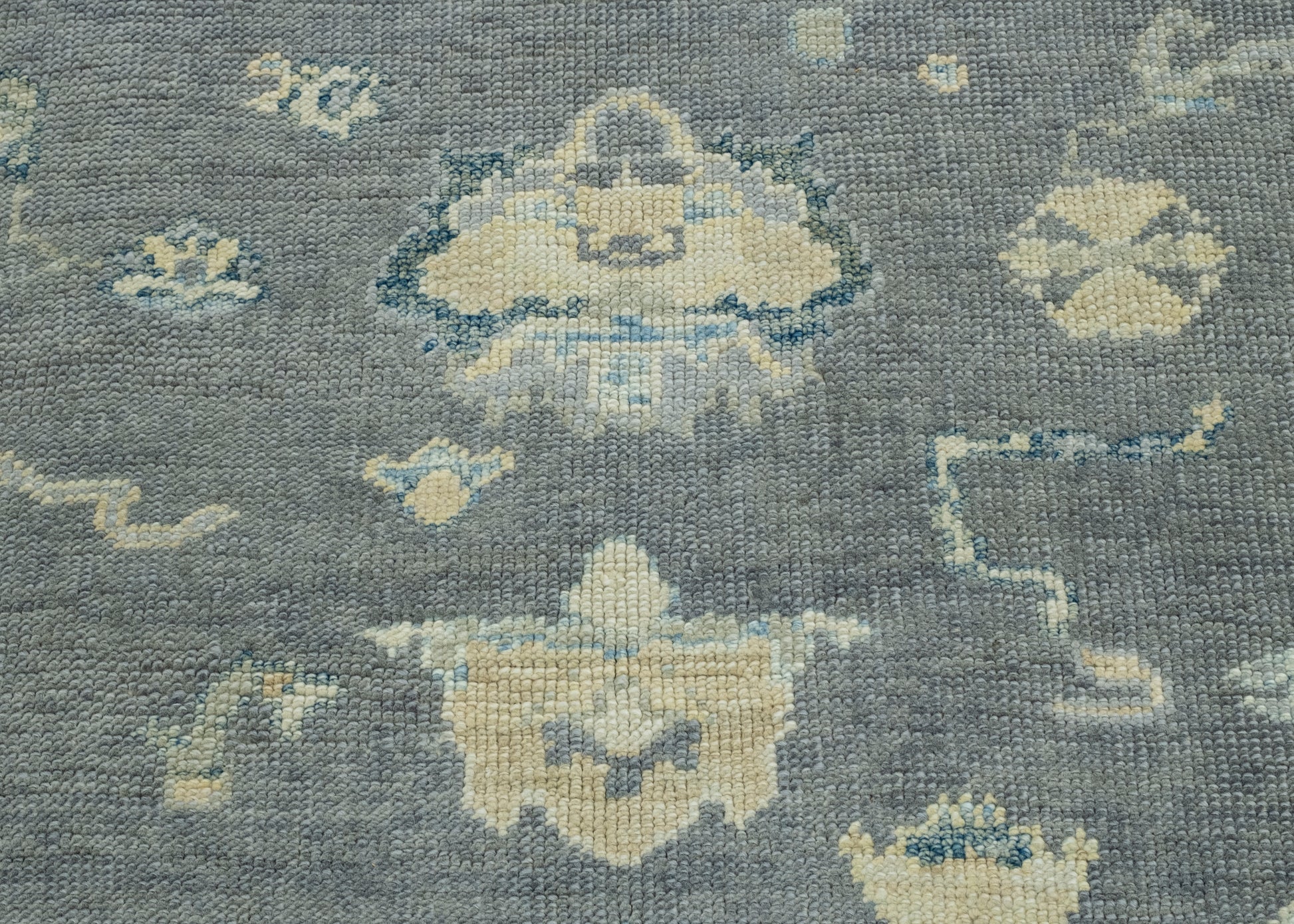 Turkish Oushak Rug 4'2" x 5'2" #17160