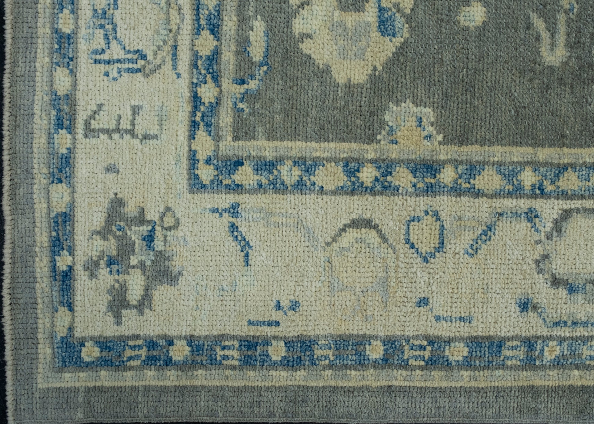 Turkish Oushak Square Rug 5'3" x 5'10" #17042