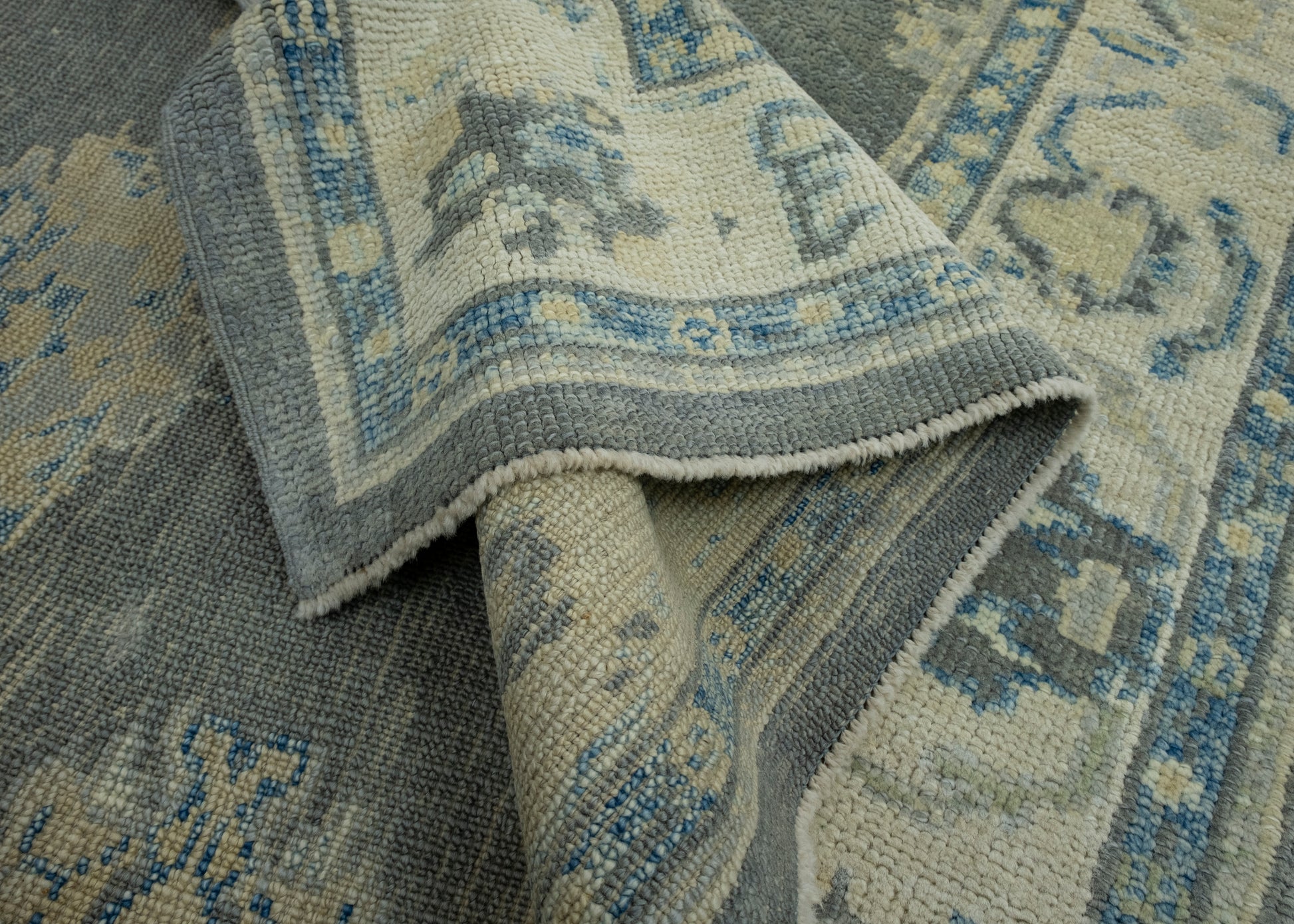 Turkish Oushak Square Rug 5'3" x 5'10" #17042
