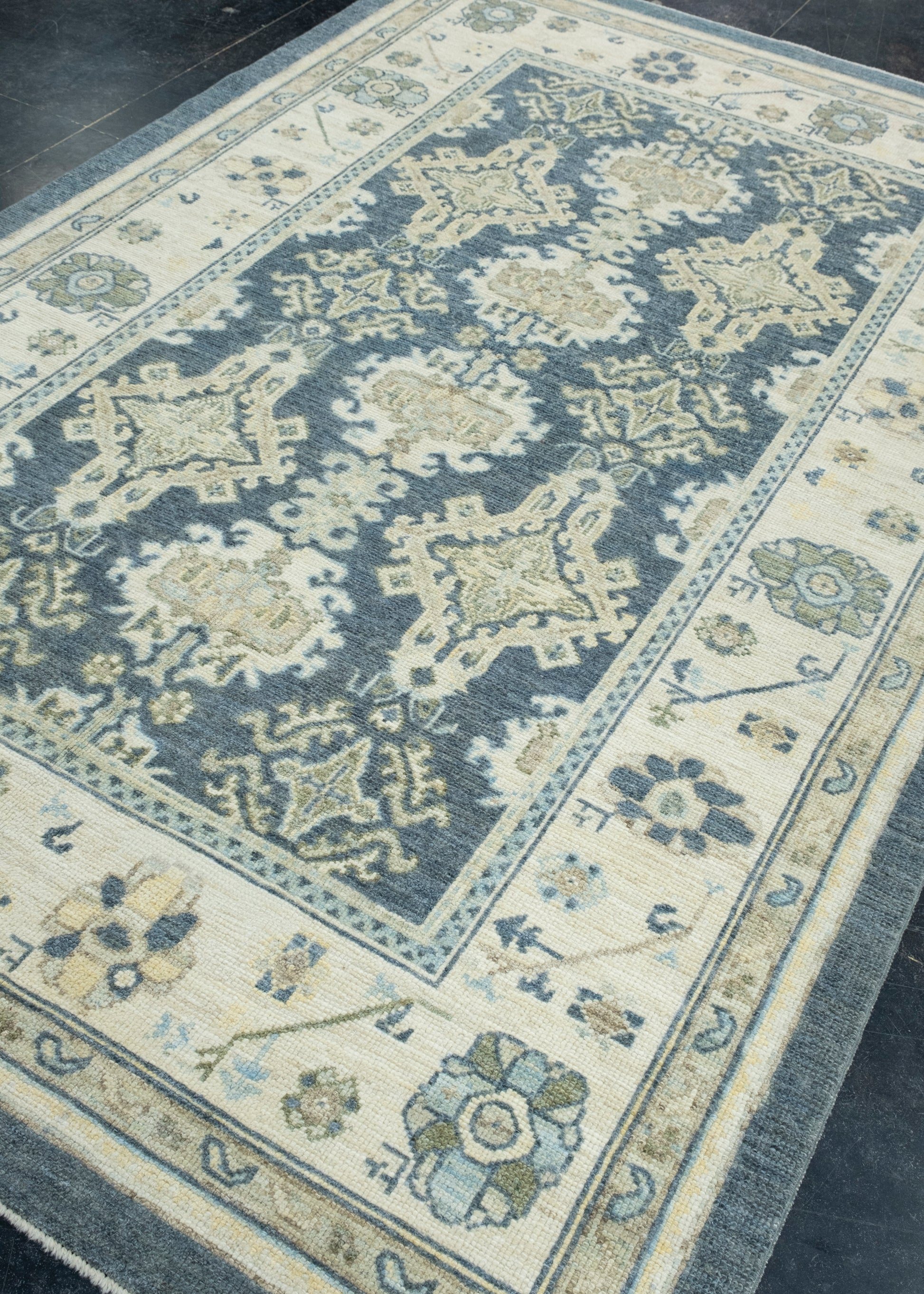 Turkish Oushak Rug 5'11" x 9'5" #17326