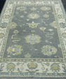 Turkish Oushak Rug 5'1" x 6'9" #17107