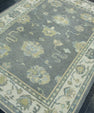 Turkish Oushak Rug 5'1" x 6'9" #17107