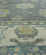 Turkish Oushak Rug 5'1" x 6'9" #17107