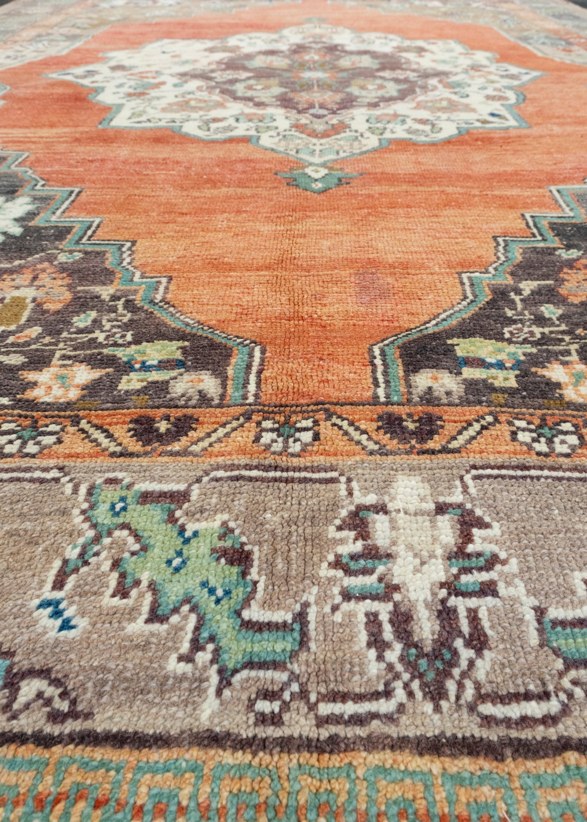 Turkish Vintage Rug 6'1" x 8'7" #17960