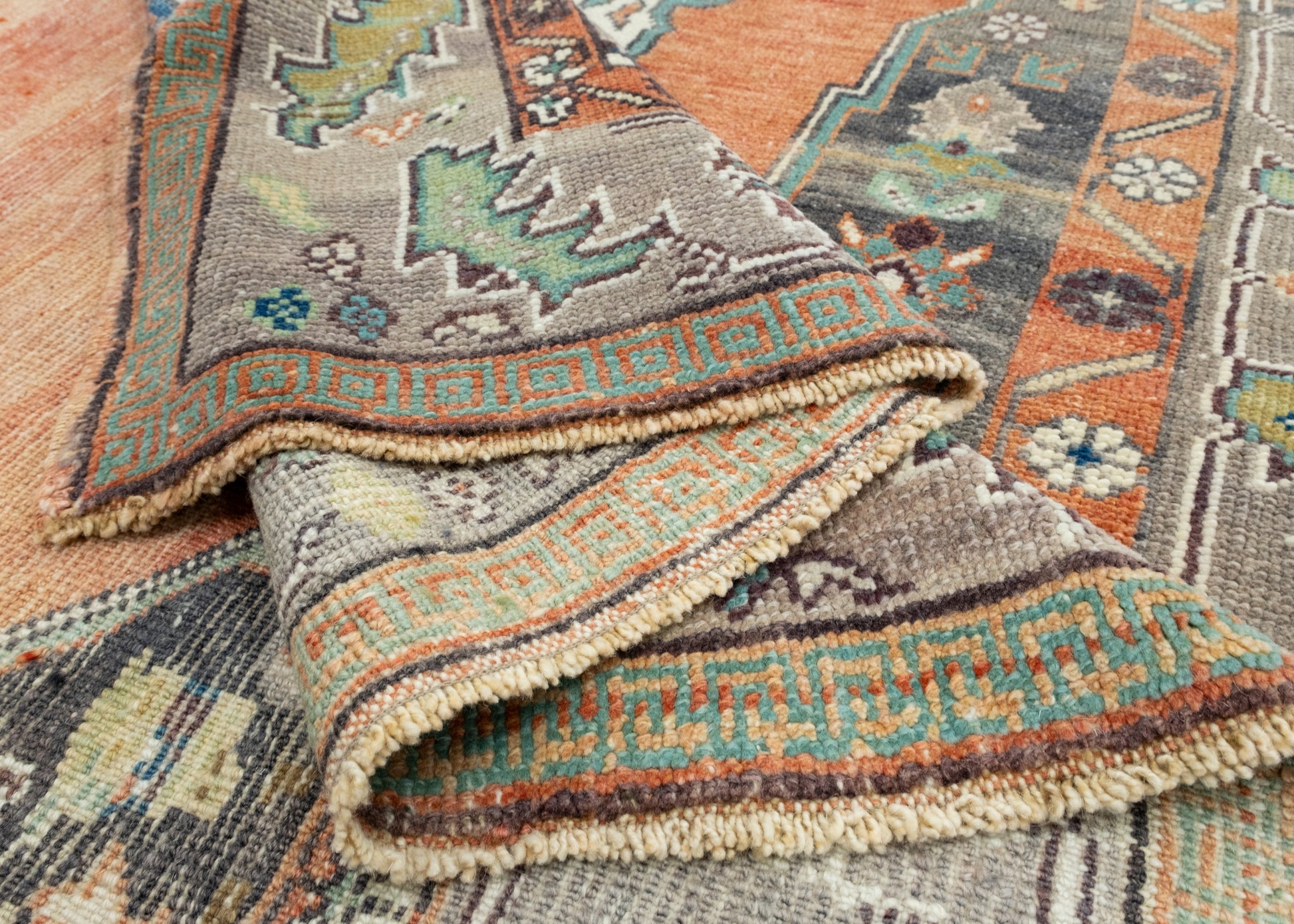 Turkish Vintage Rug 6'1" x 8'7" #17960