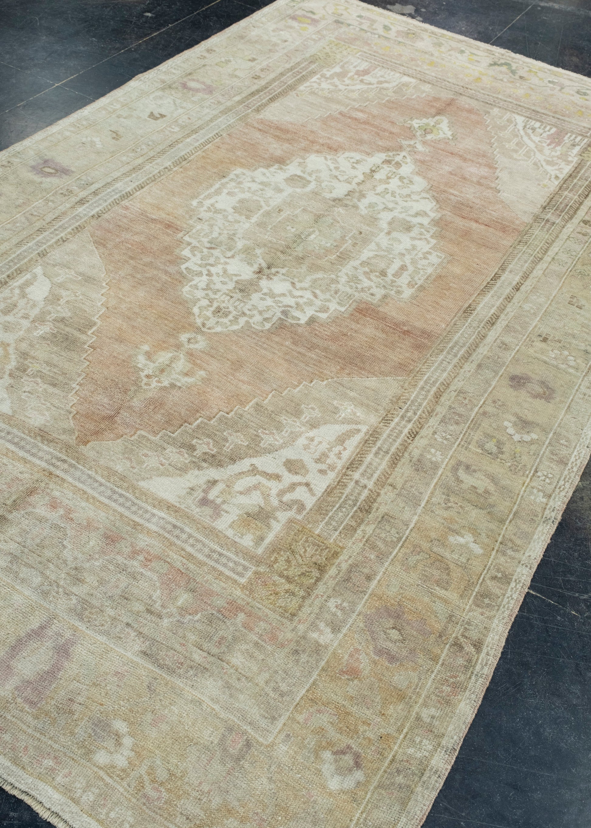Turkish Vintage Rug 5'6" x 9'5" #17806