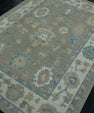 Turkish Oushak Rug 5'1" x 7' #17894
