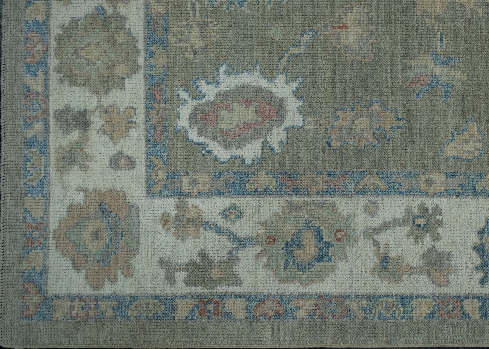Turkish Oushak Rug 5'1" x 7' #17894