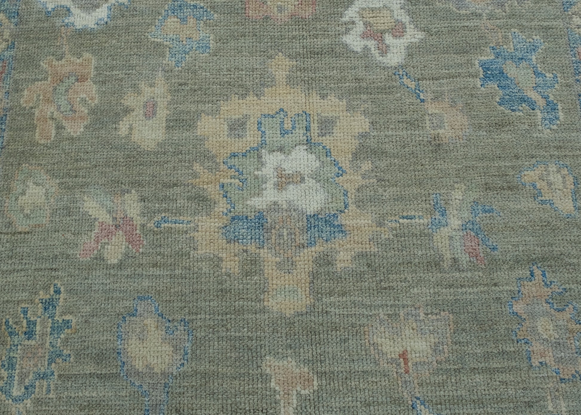 Turkish Oushak Rug 5'1" x 7' #17894