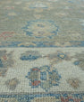 Turkish Oushak Rug 5'1" x 7' #17894