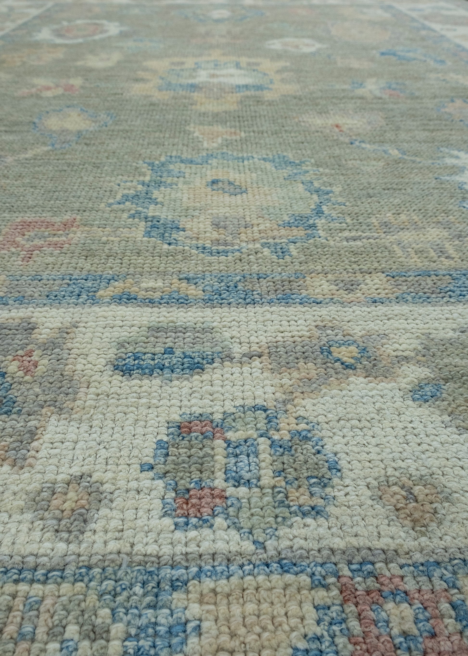 Turkish Oushak Rug 5'1" x 7' #17894