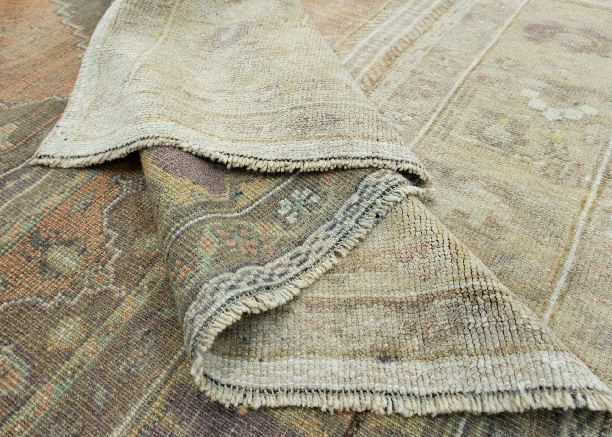 Turkish Vintage Rug 5'6" x 9'5" #17806