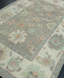 Turkish Oushak Rug 6'2" x 9'1" #17861
