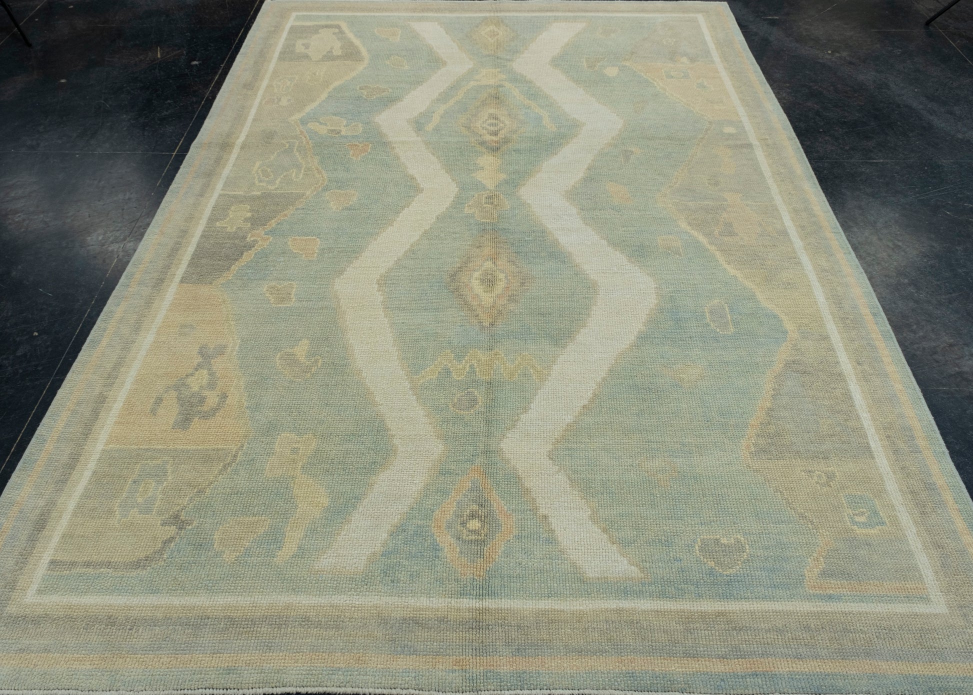 Turkish Oushak Rug 6'3" x 9' #17058