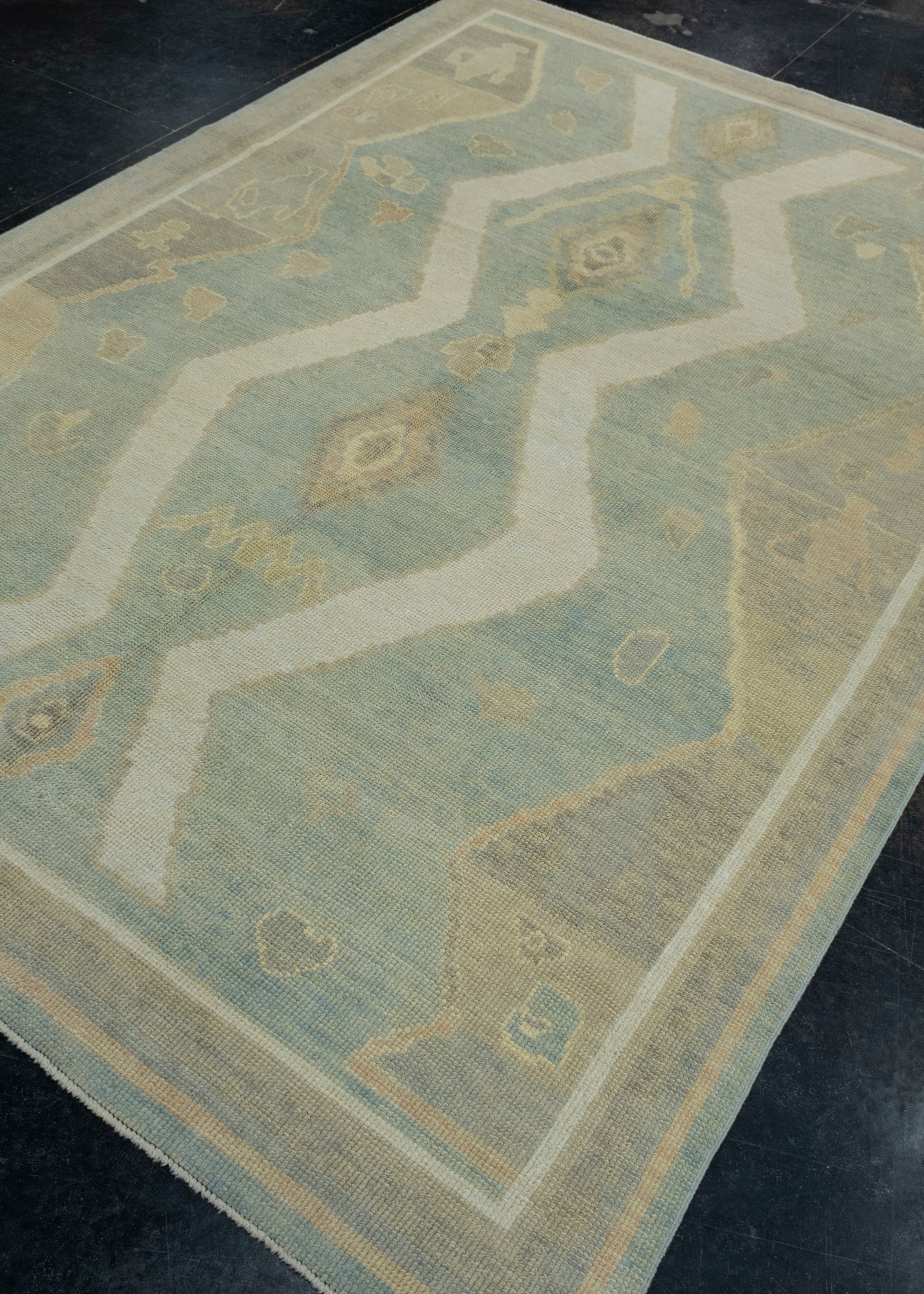 Turkish Oushak Rug 6'3" x 9' #17058